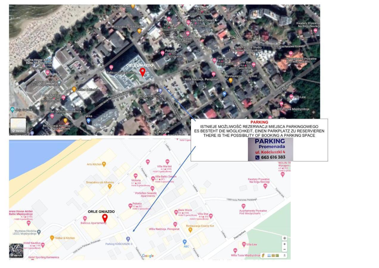 Apartmán Orle Gniazdo Miedzyzdroje Exteriér fotografie